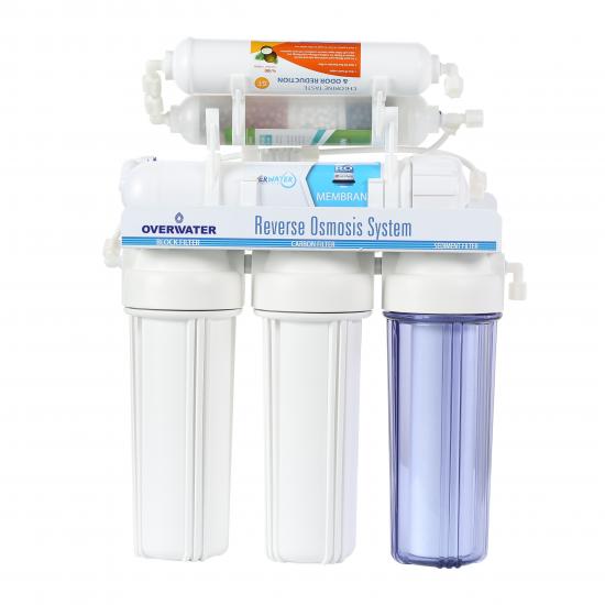OverWater Açık Kasa Su Arıtma Cihazı Pompasız 12 Aşamalı 12 Litre Metal Tanklı LG Chem Kuno Membran Seçmeli
