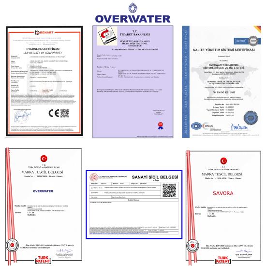 4 lü Filtre Seti - Kapalı Kasa - 4 lü Filtre Seti