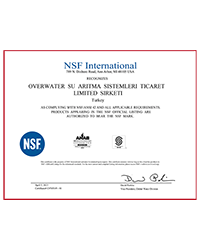 NSF Onay Belgesi