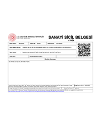 Sanayi Sicil Belgesi