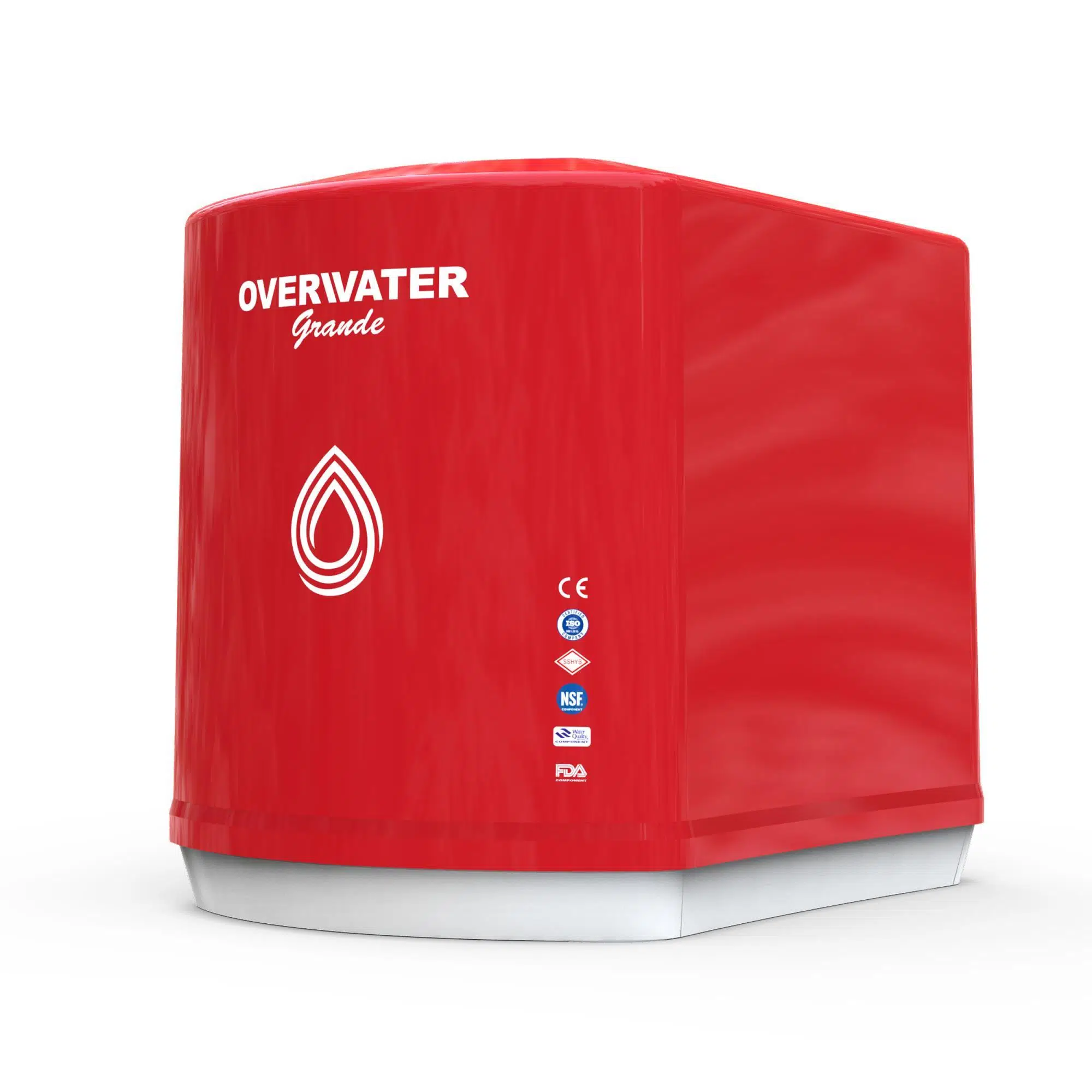 OverWater Grande 12 Aşamalı 12 Lt. Çelik Tanklı Kapalı Kasa Pompalı Su Arıtma Cihazı Depure Membran Filtre