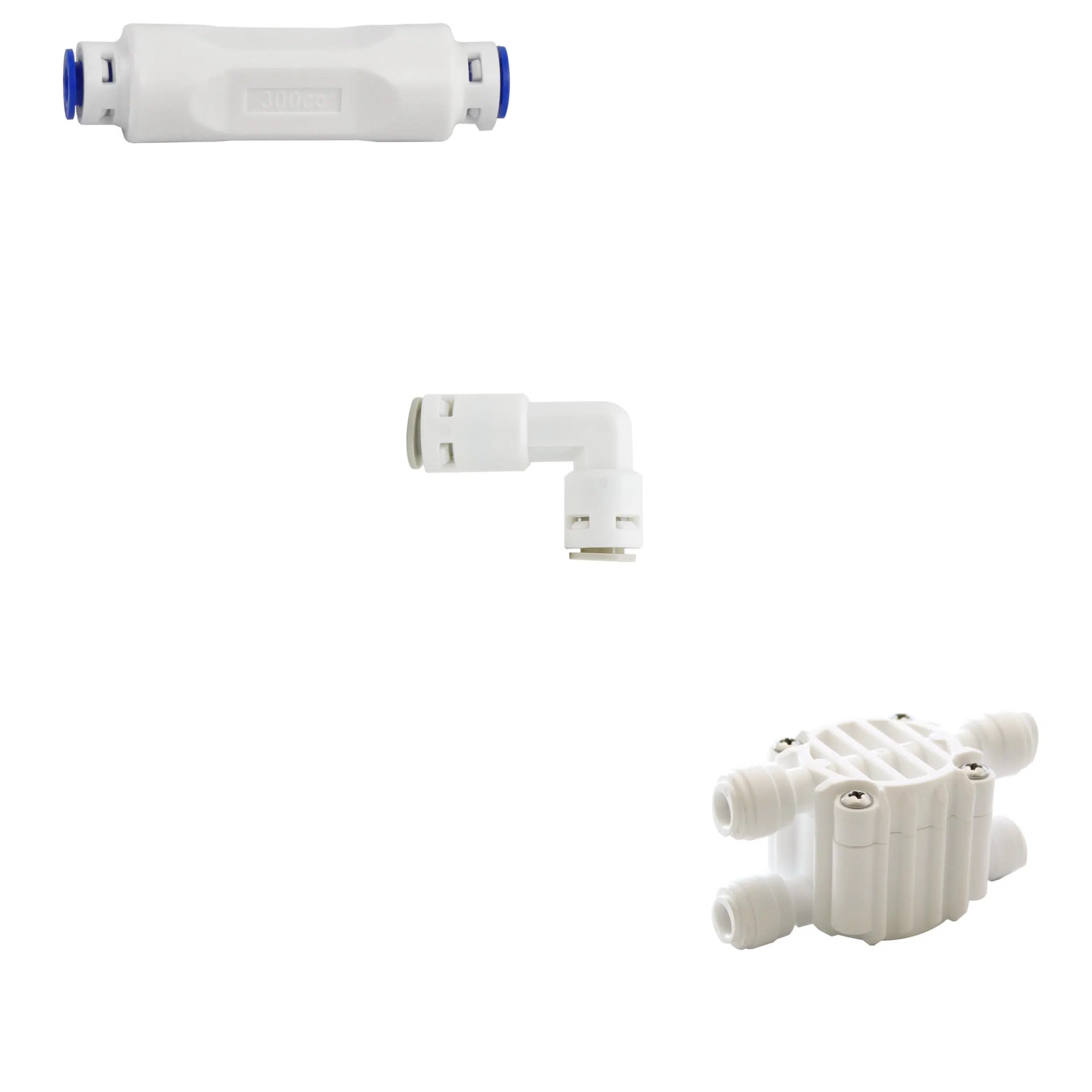 OverWater Su Arıtma Cihazı Dört ( 4 ) Yollu Vana - Atık Kısıcı - Check Valf