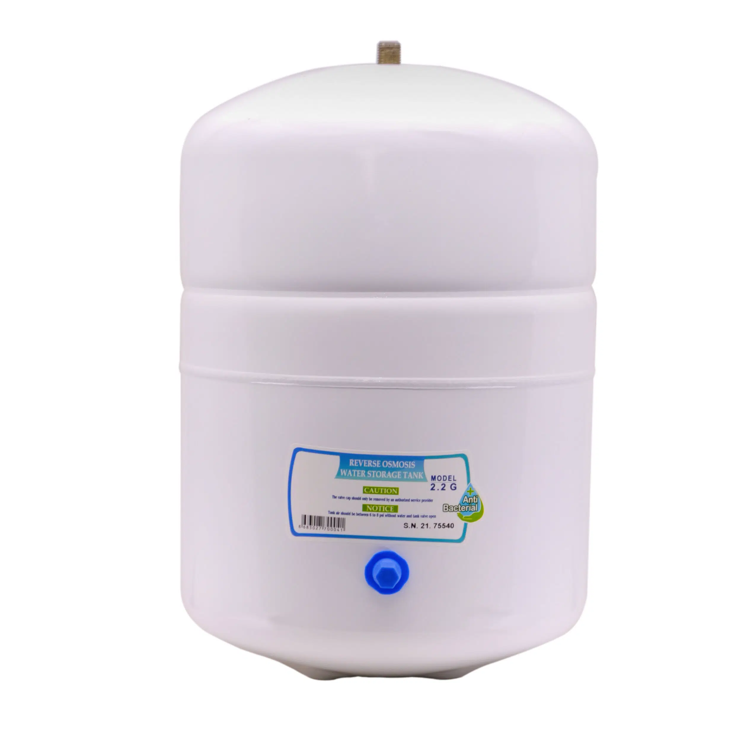 OverWater Su Arıtma Cihazı Metal Su Tankı 2.2 Galon